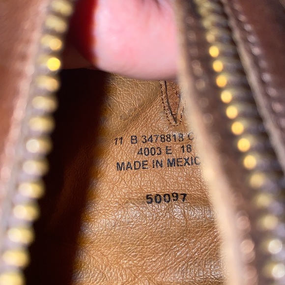 Frye Vicky Engineer Chocolate Brown Leather Boot Size 11 B - Picture 8 of 15